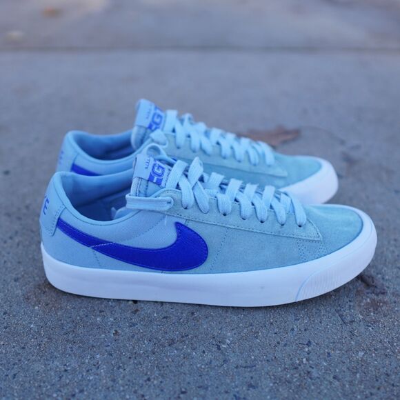 Nike SB Zoom Blazer Low Pro GT Grant Taylor Blue Skate Shoes 5.5M 7.5 DC7695-402 main image 4